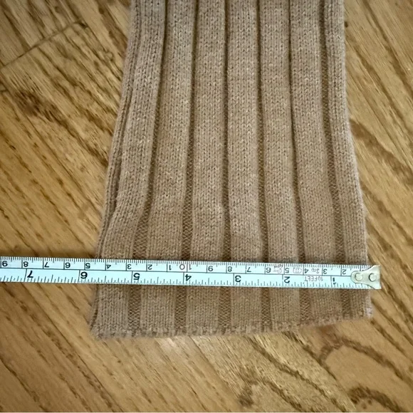 TOPSHOP Camel Ribbed Turtleneck Sweater – Size 6 (S/M) - Picture 11 of 11